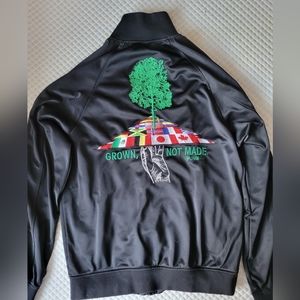 LRG "Grown, not made" track jacket